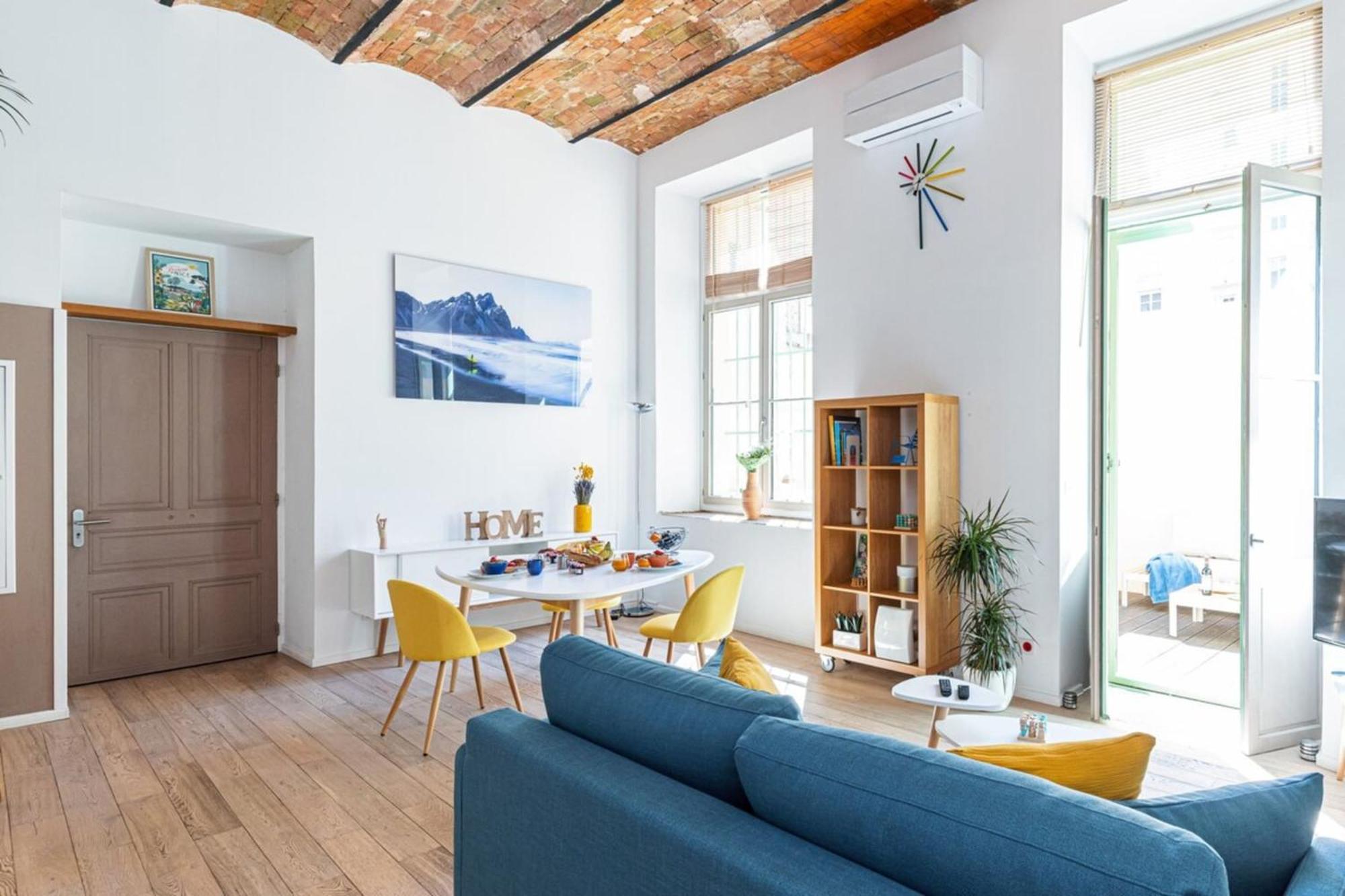 Gubernatis - Beautiful Duplex With Terrace Daire Nice Dış mekan fotoğraf